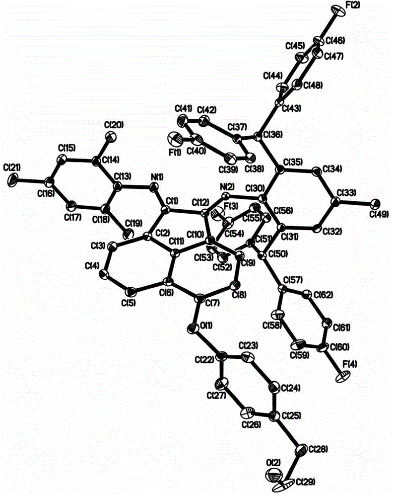 Alpha-diimine compound, metal complex and load containing compound and application thereof