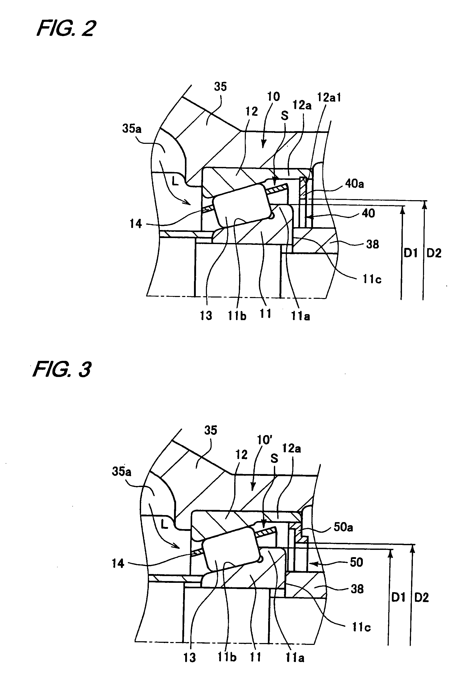 Tapered roller bearing and differential gear apparatus