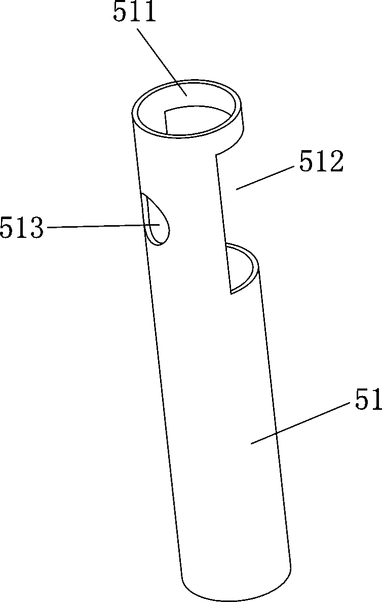 Pneumatic automatic transplanting device for transplanter