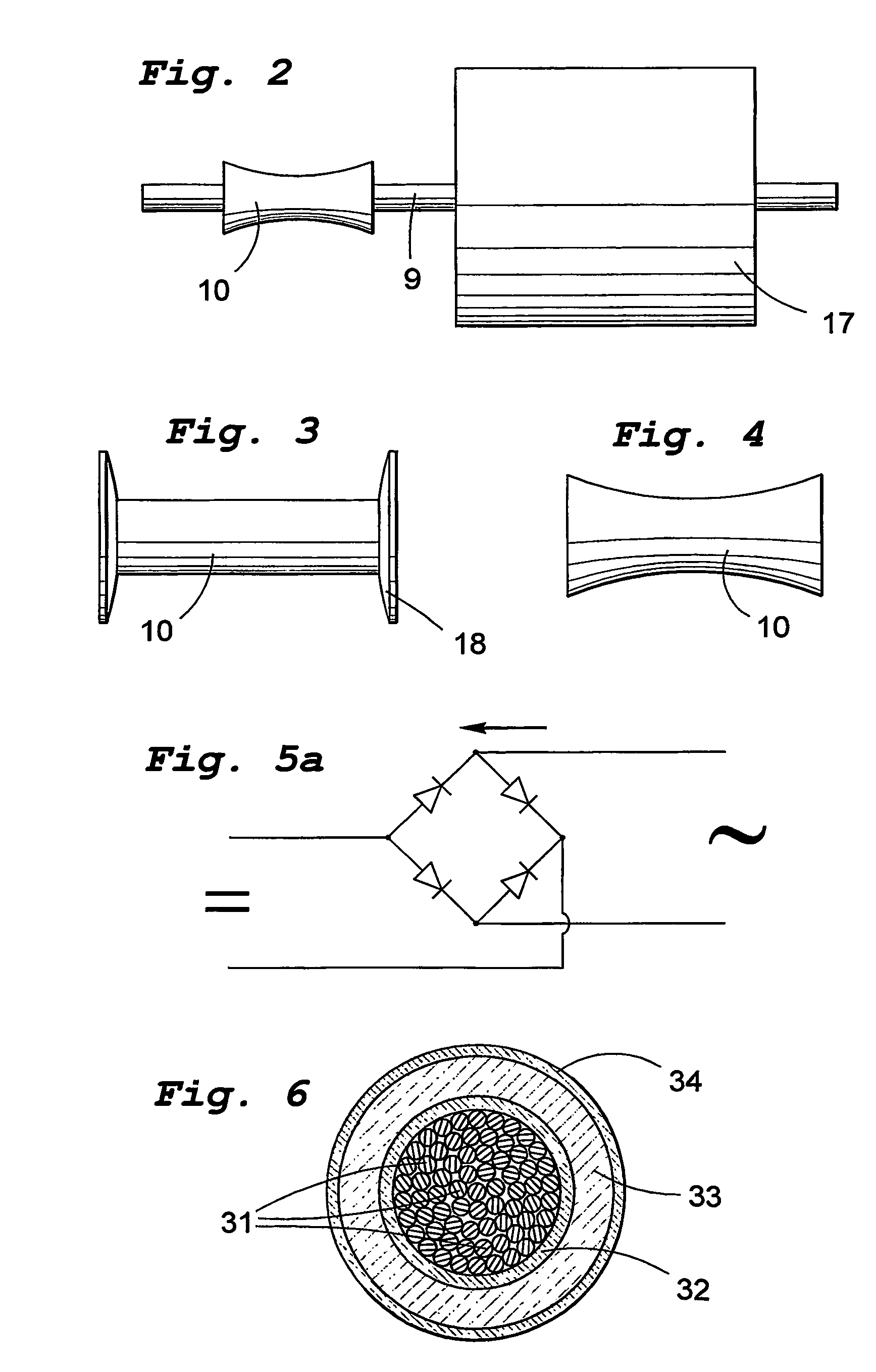 Wave-power electric device and method
