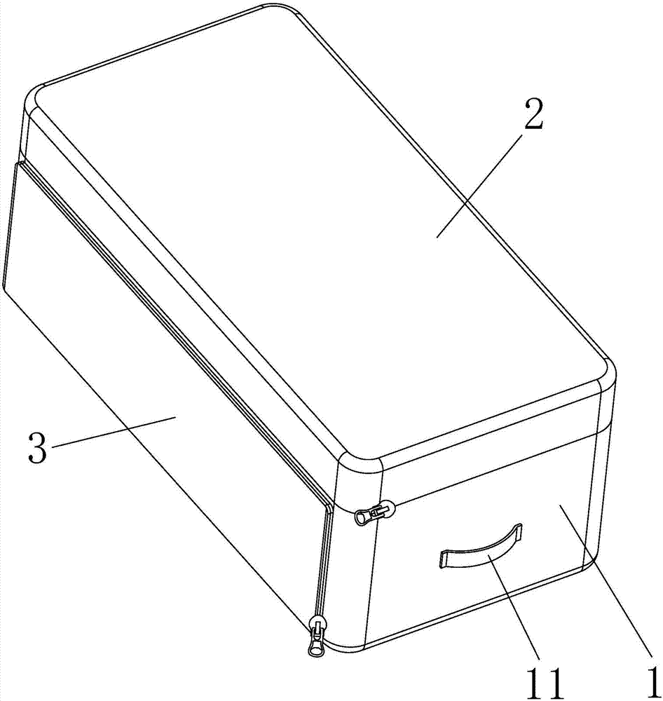 Extendable suitcase