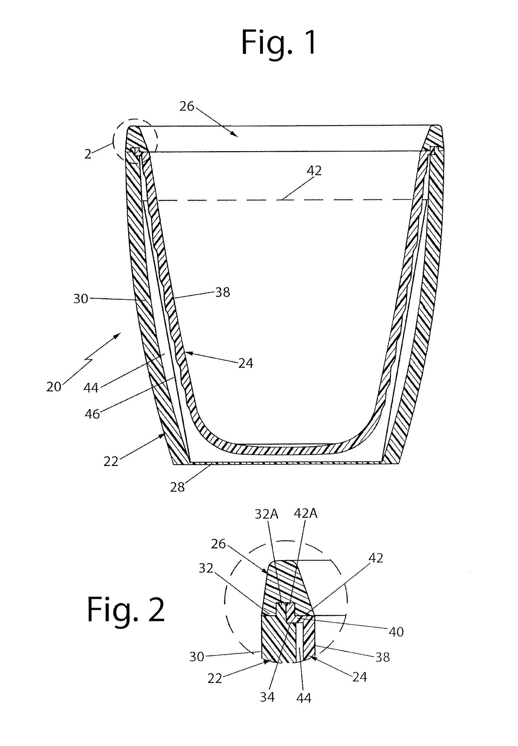 Insulated double walled drinking vessel and method of making the same