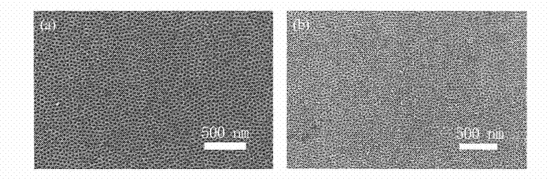 Method for preparing pore diameter controllable through hole anodized aluminum oxide film