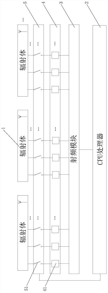 A mobile terminal antenna multiplexing system, control method and mobile terminal thereof