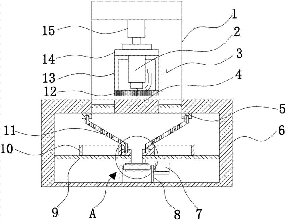 Numerically controlled beveling machine for mechanical manufacturing