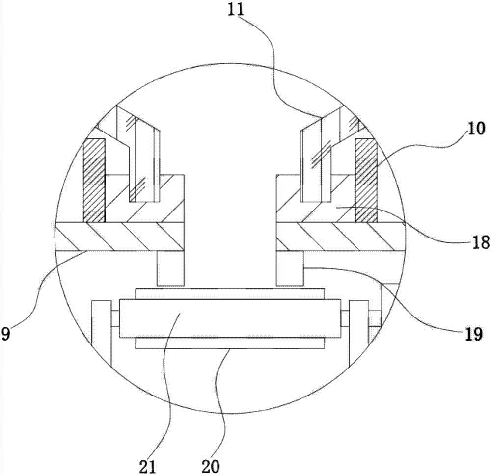 Numerically controlled beveling machine for mechanical manufacturing