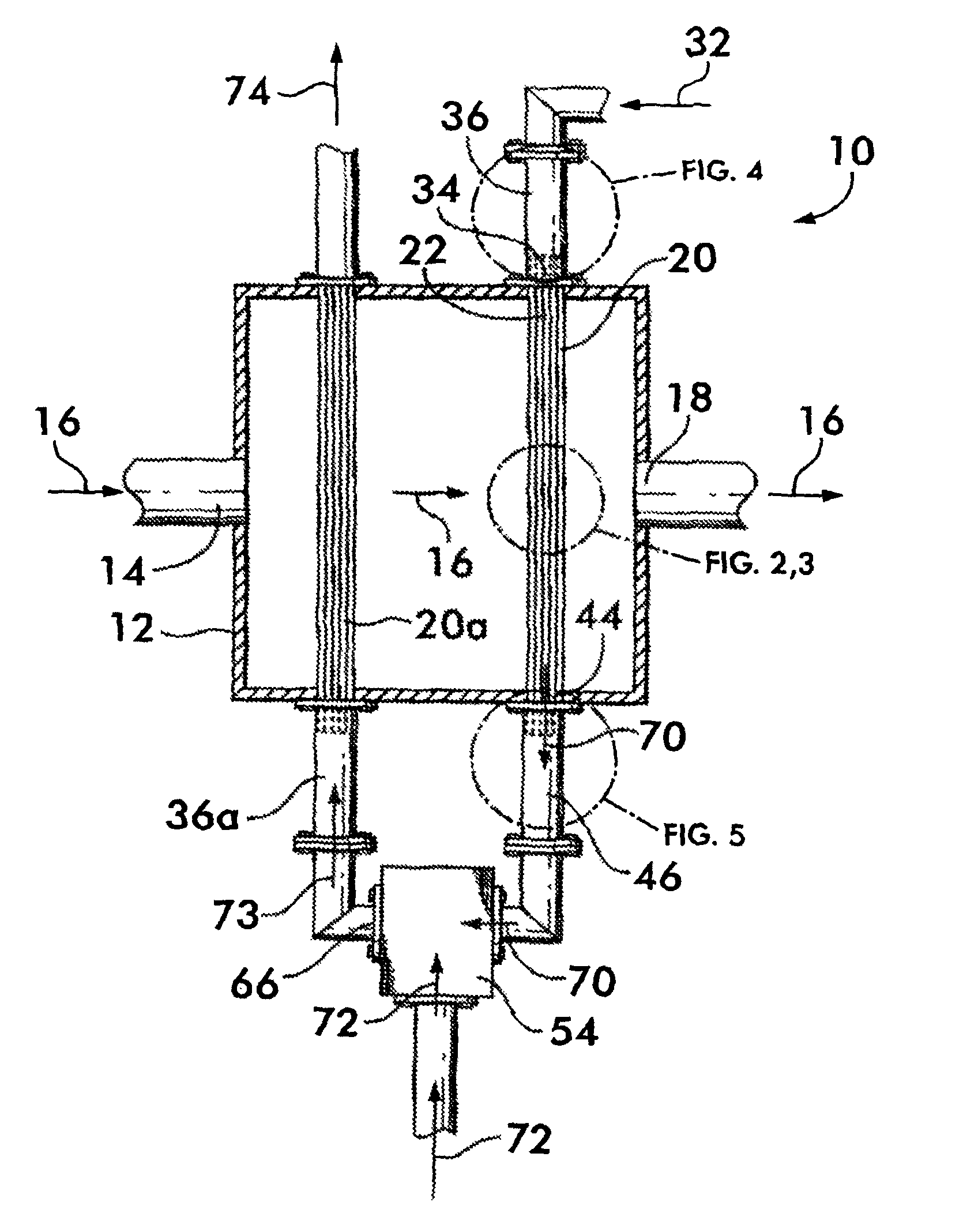 Staged hydrocarbon/steam reformer apparatus and method