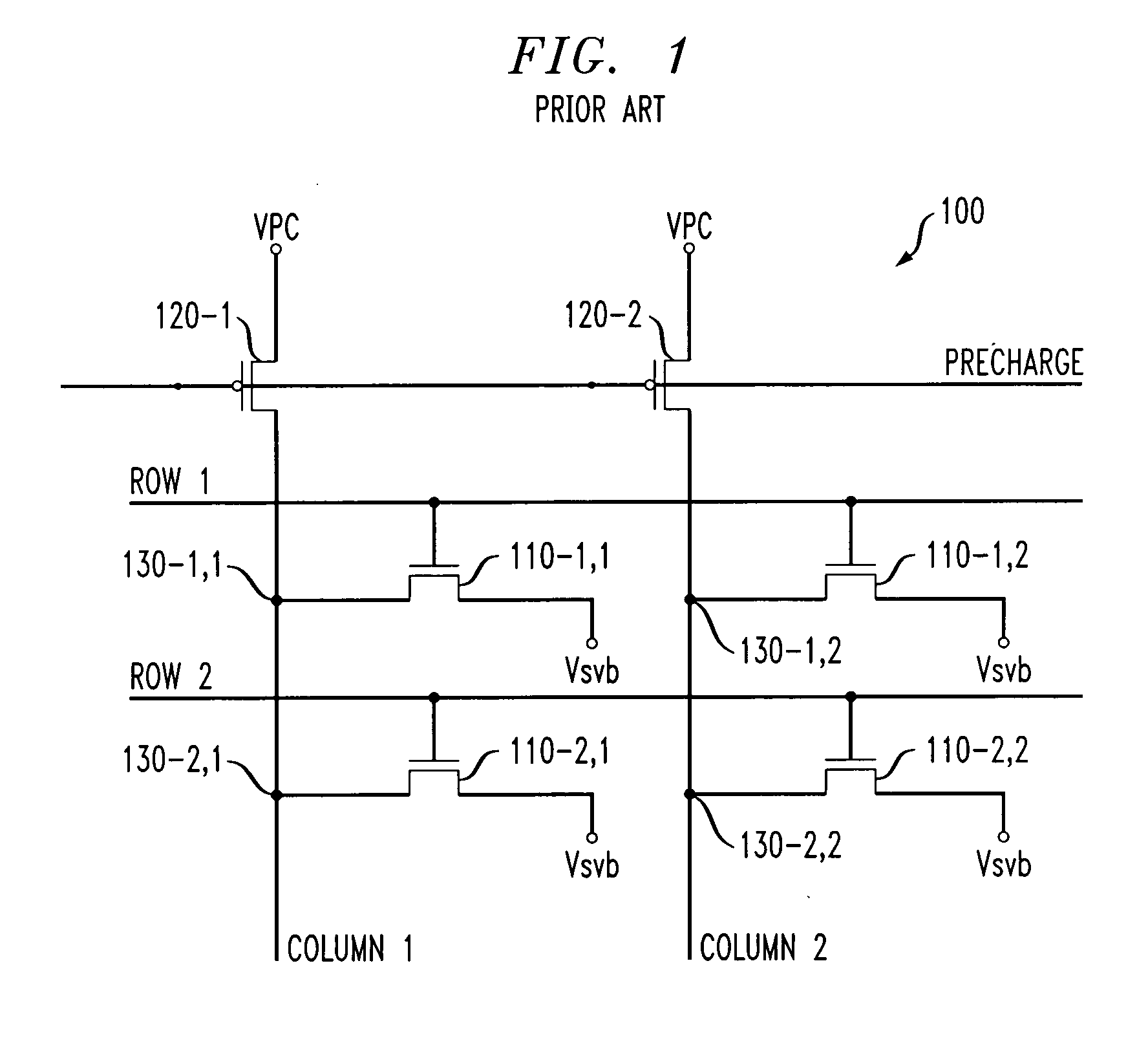 Method and apparatus for reducing leakage current in a read only memory device using transistor bias