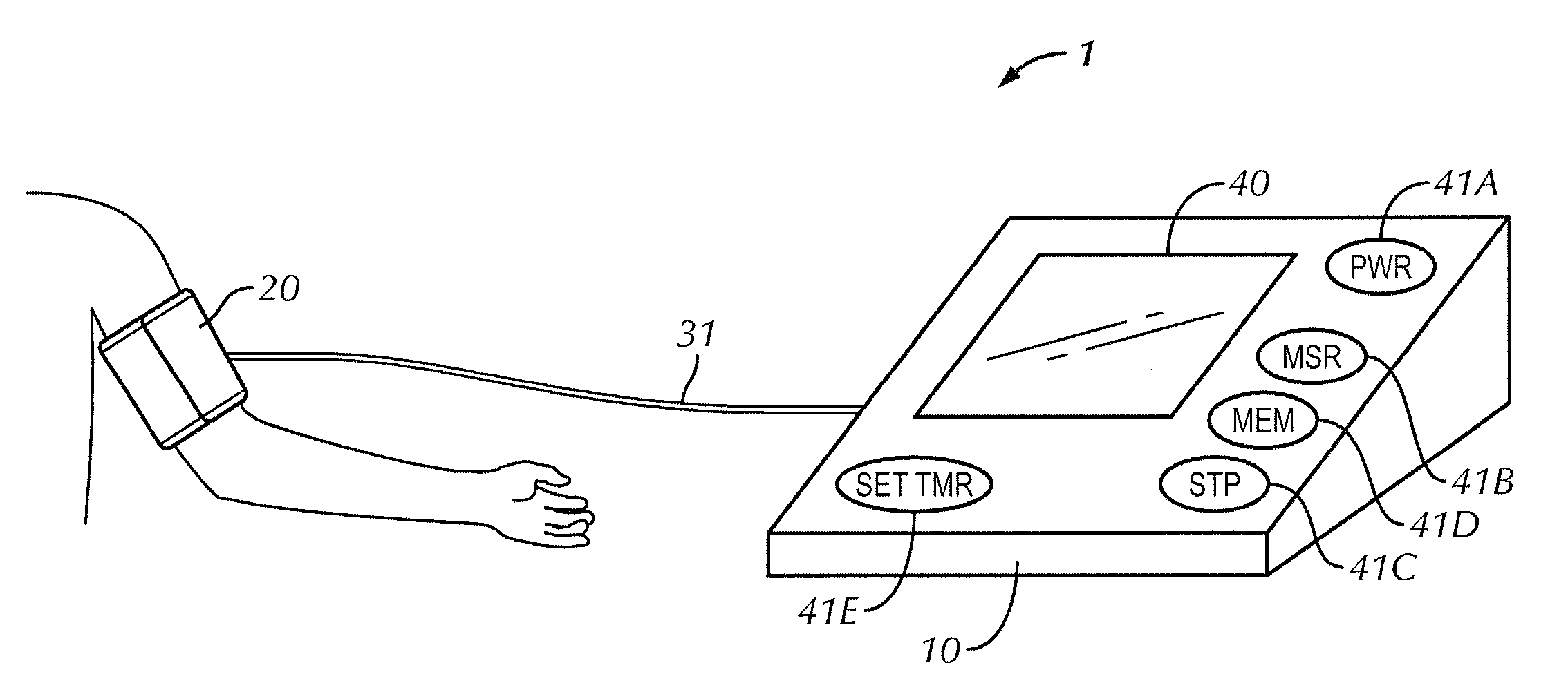 Electronic sphygmomanometer