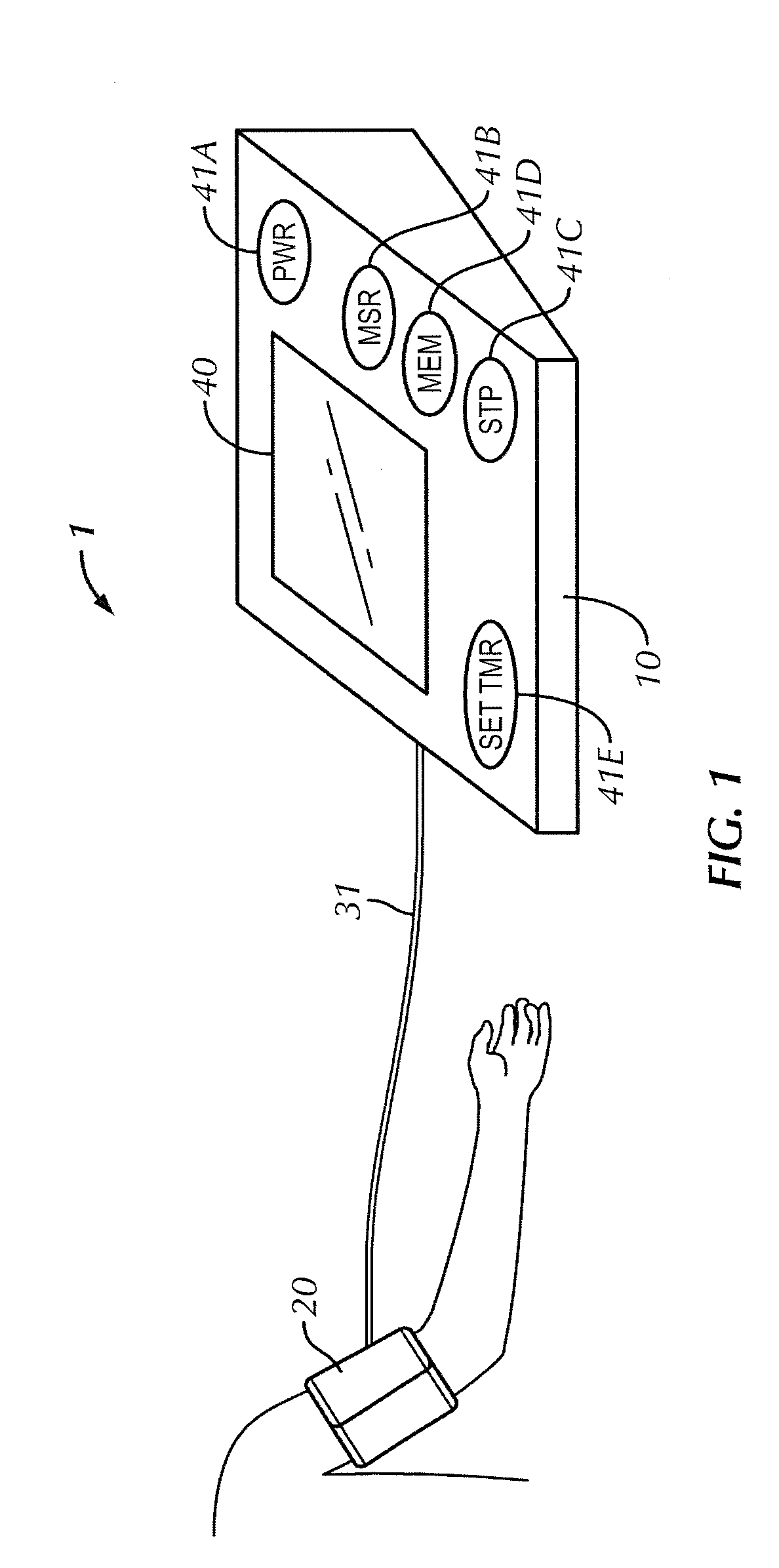 Electronic sphygmomanometer