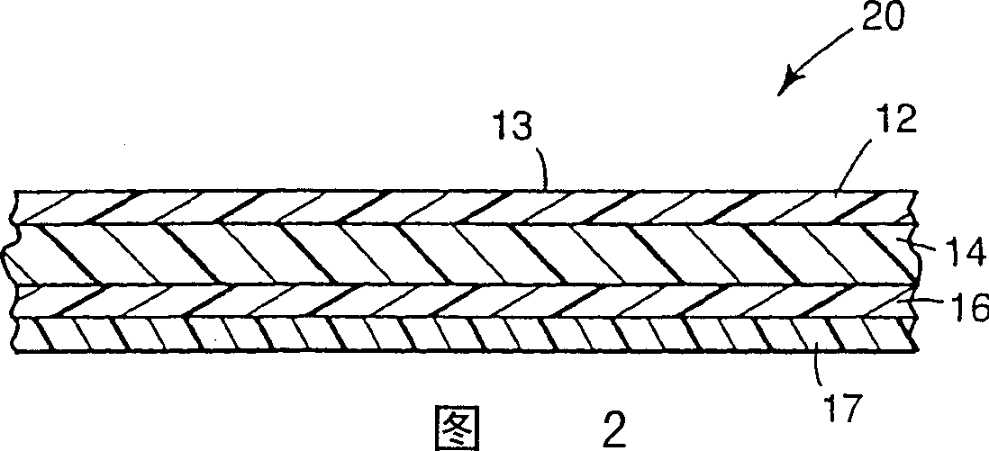 Image receptor medium containing ethylene vinyl acetate carbon monoxide terpolymer