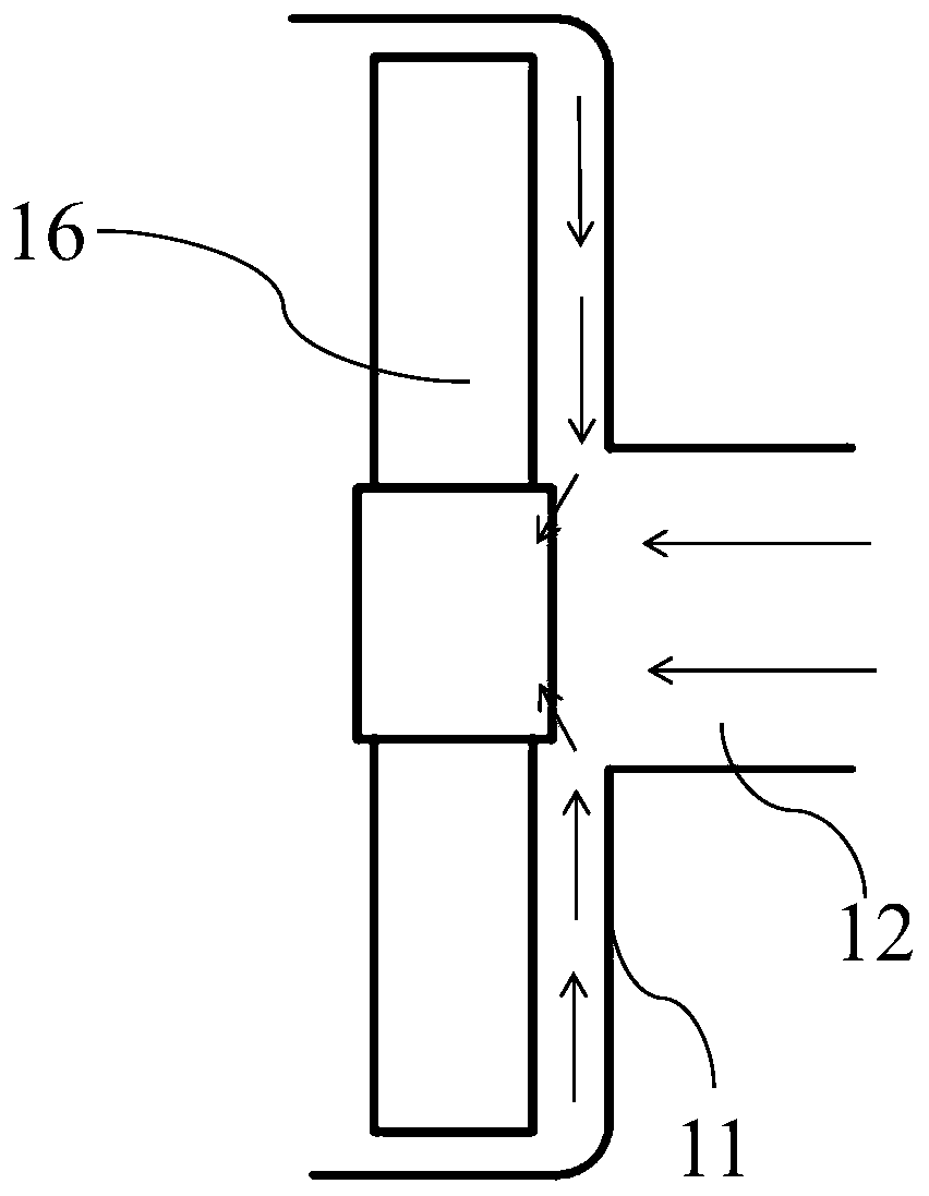 Drainage pump of washing equipment and washing equipment with same