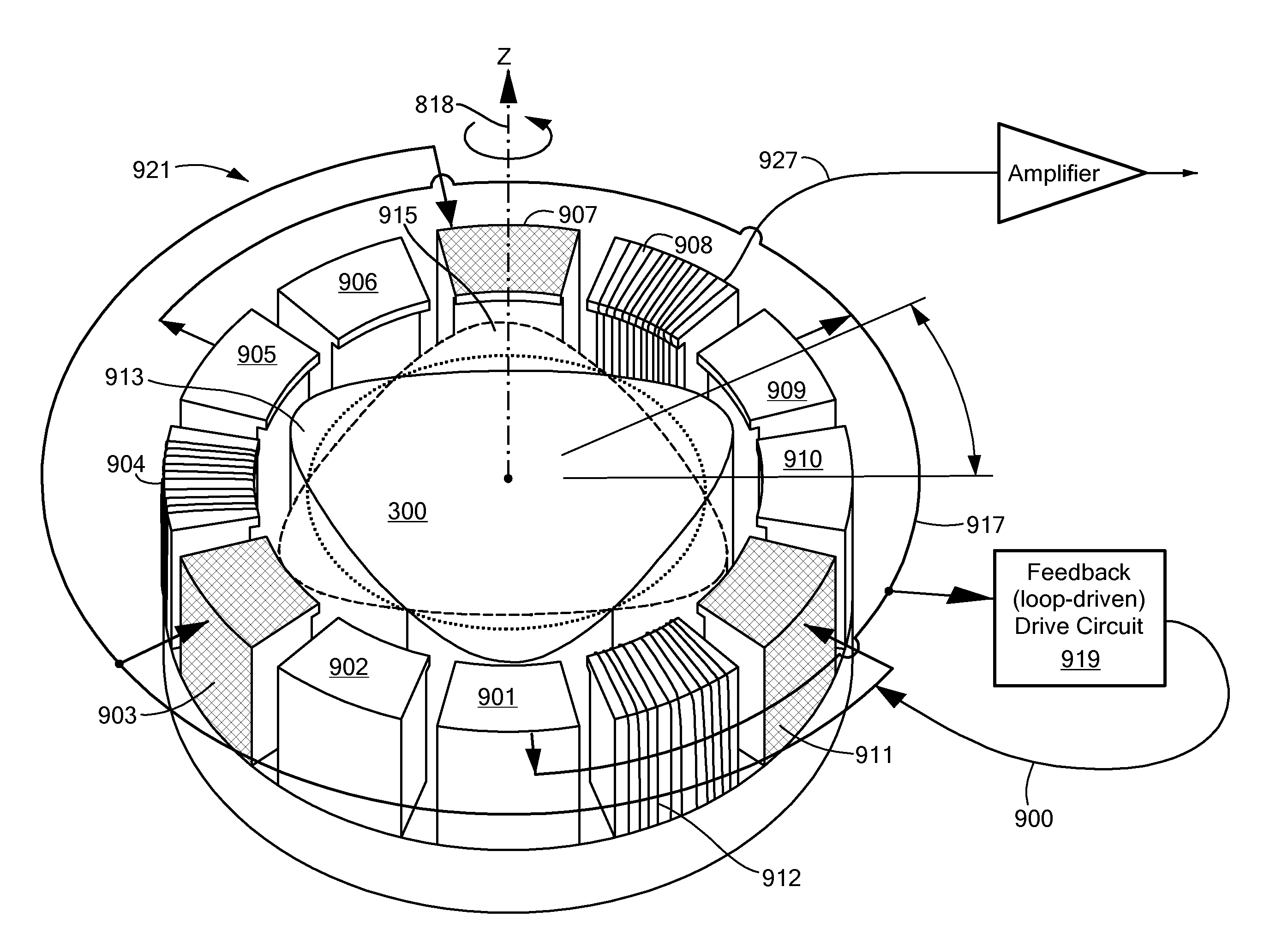 Non-degenerate mode MEMS gyroscope