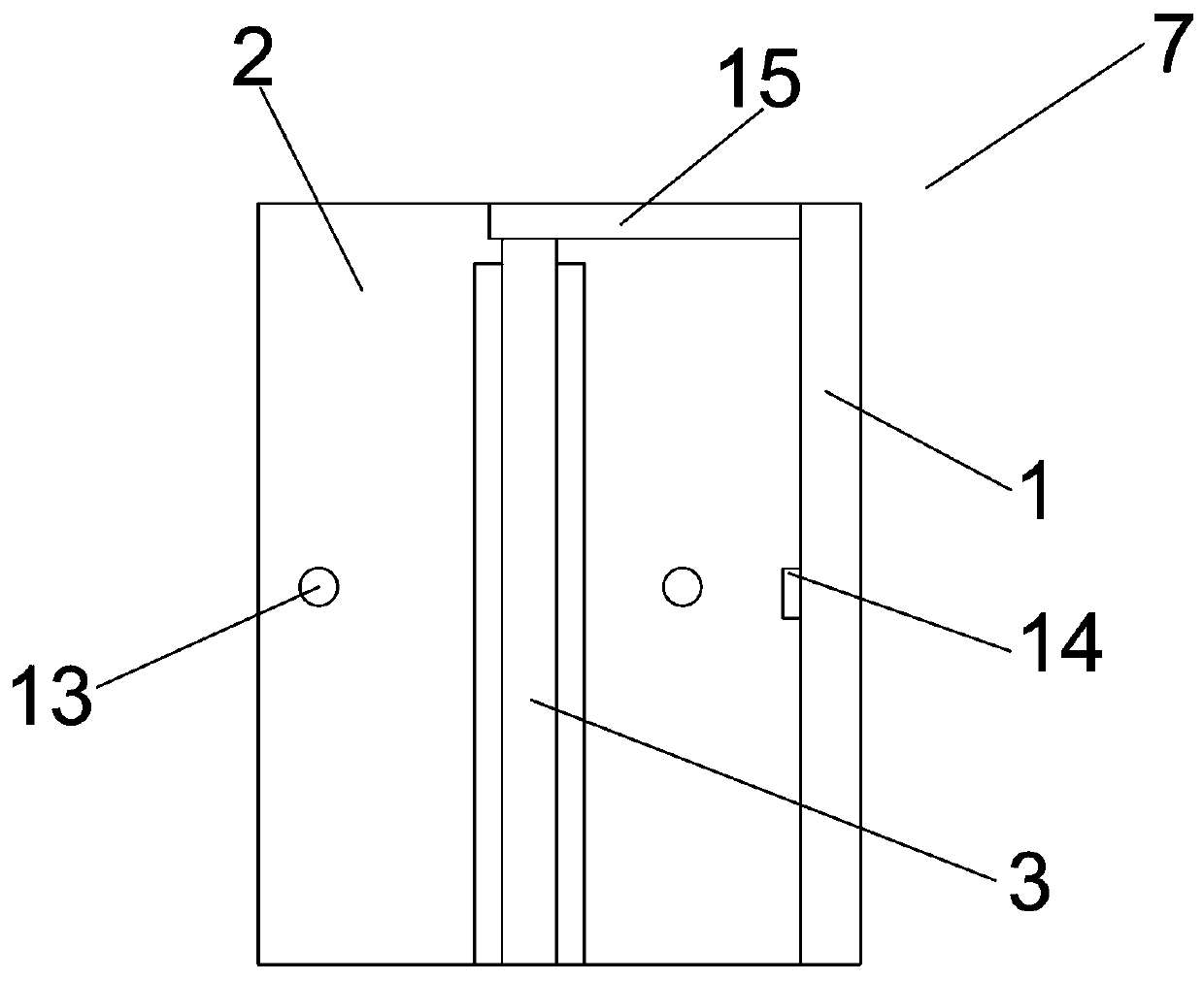 Protection device for bulged beam body, and mounting method of protection device