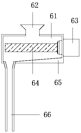 Material mixing mechanism for normal-temperature overflow dyeing machine