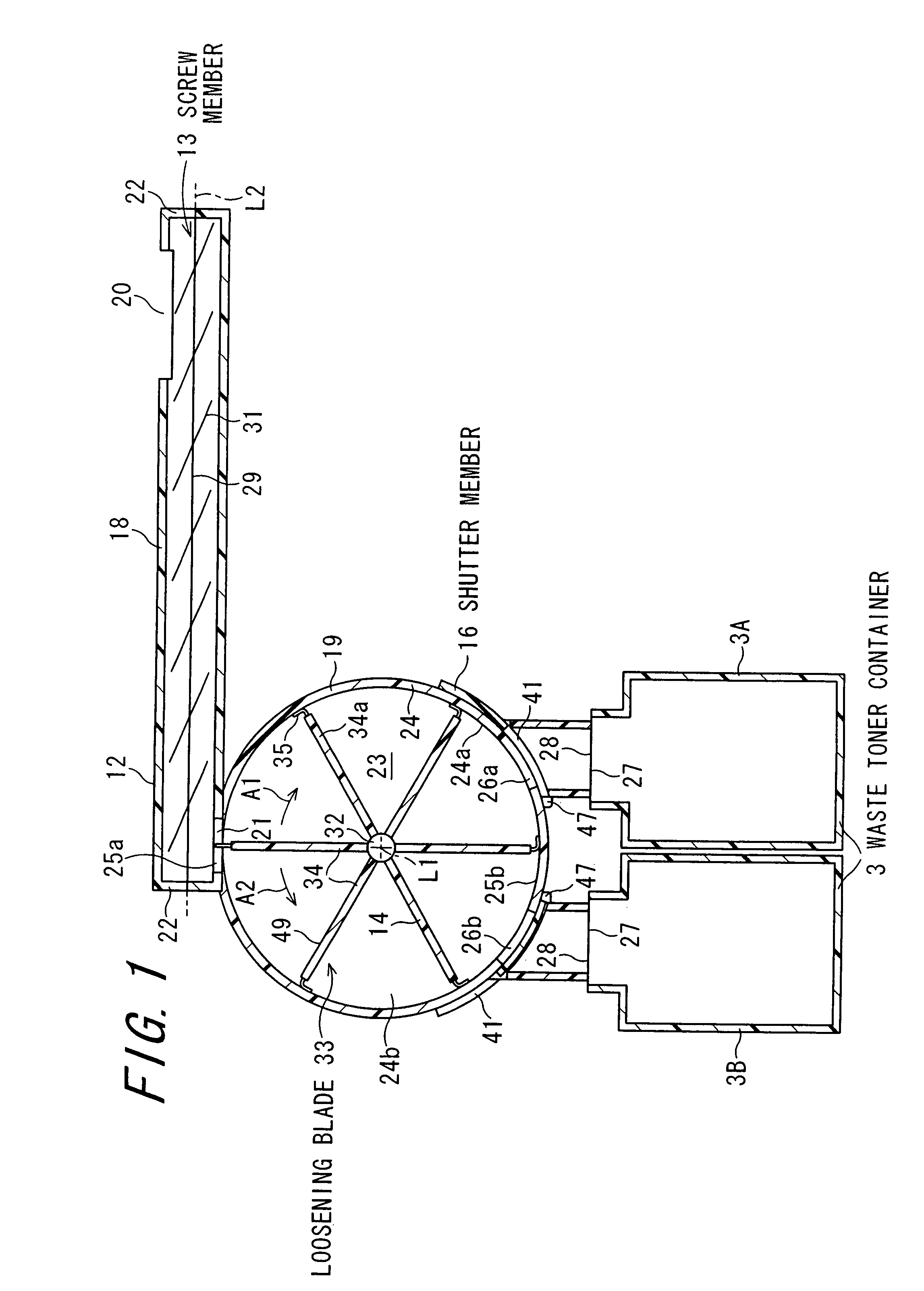 Developer recovering device and image forming apparatus having the same