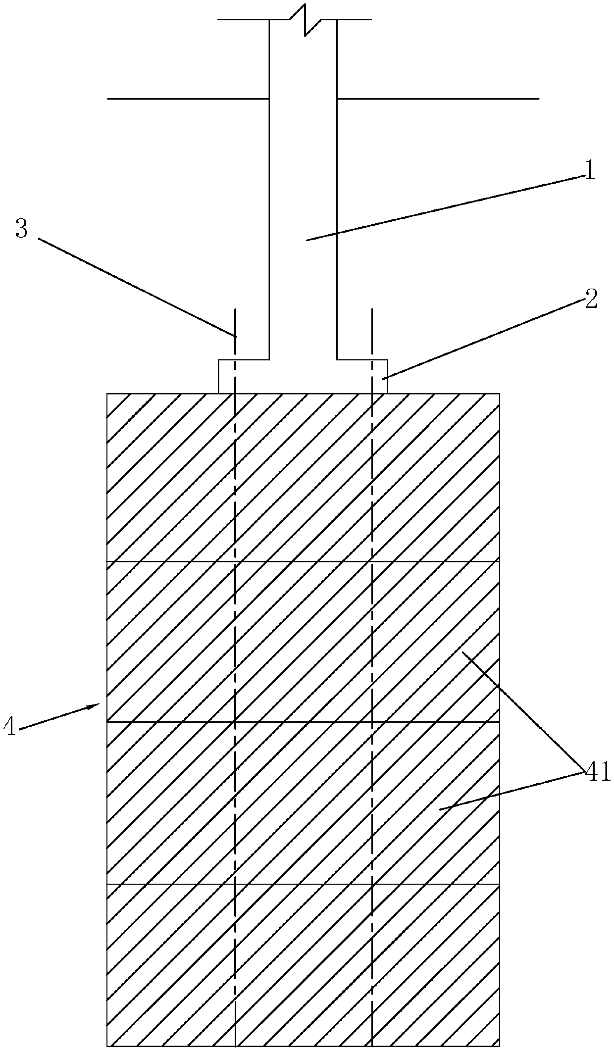 Settling, reinforcing and lifting method of independent foundations of existing building