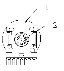 Motor potentiometer