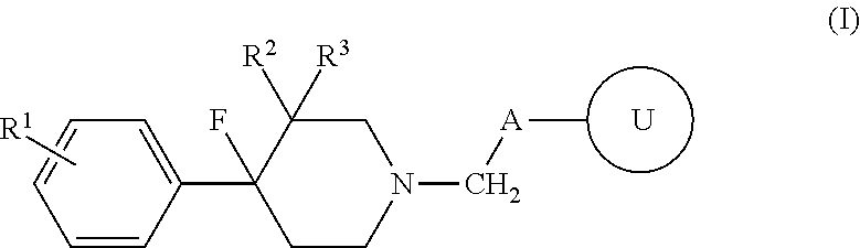 4-fluoro-4-arylpiperdin-1-yl derivatives as mu opioid function moderators