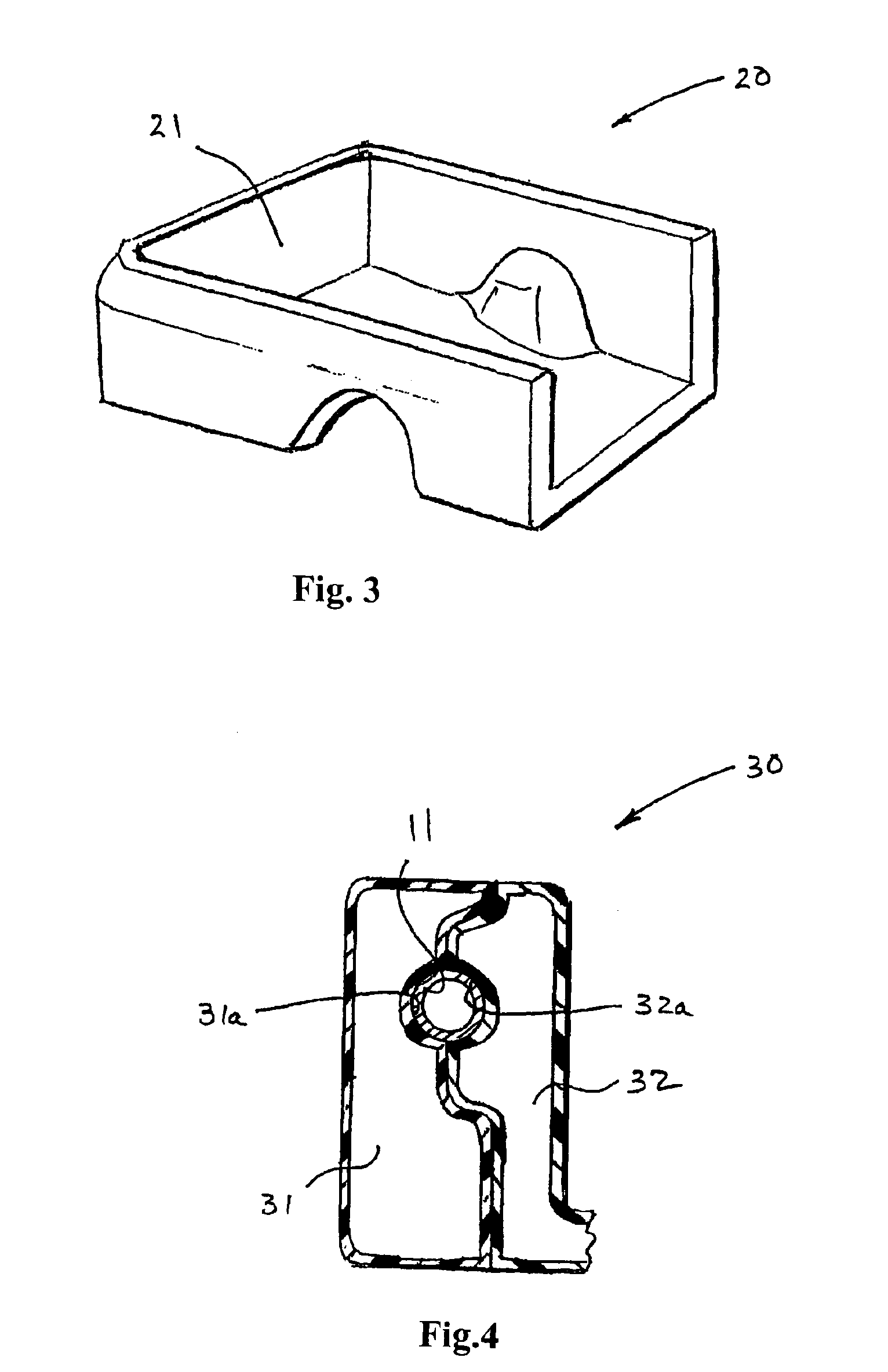 Storage box for a pickup truck formed from metallic and composite materials