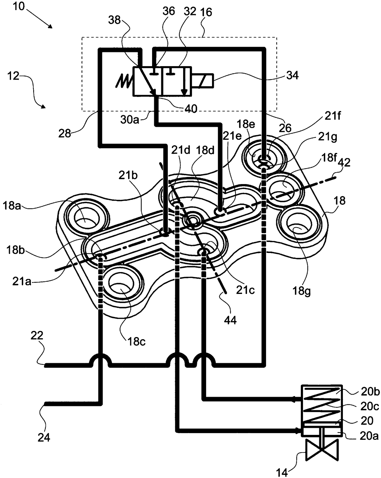 Actuating unit for a process valve and process valve