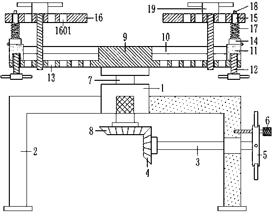 Part transfer device for mechanical manufacturing and production