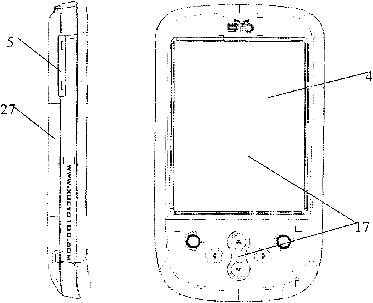 Hand-held study diagnosis and analysis device