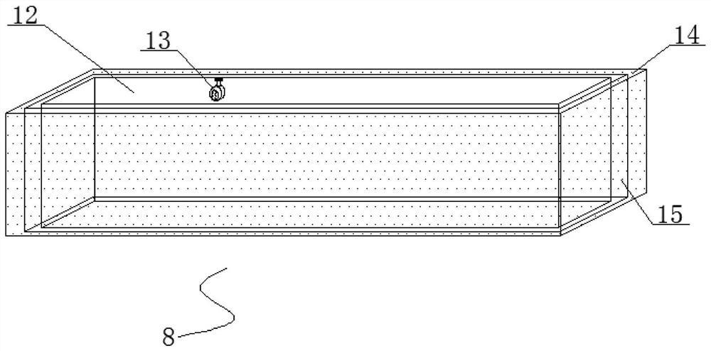 A vegetable cake processing and preparation device