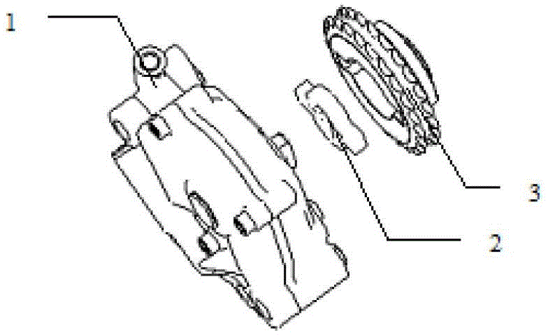 Self-lubricating structure of oil pump