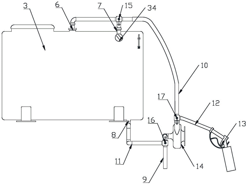 Calf milk feeding vehicle