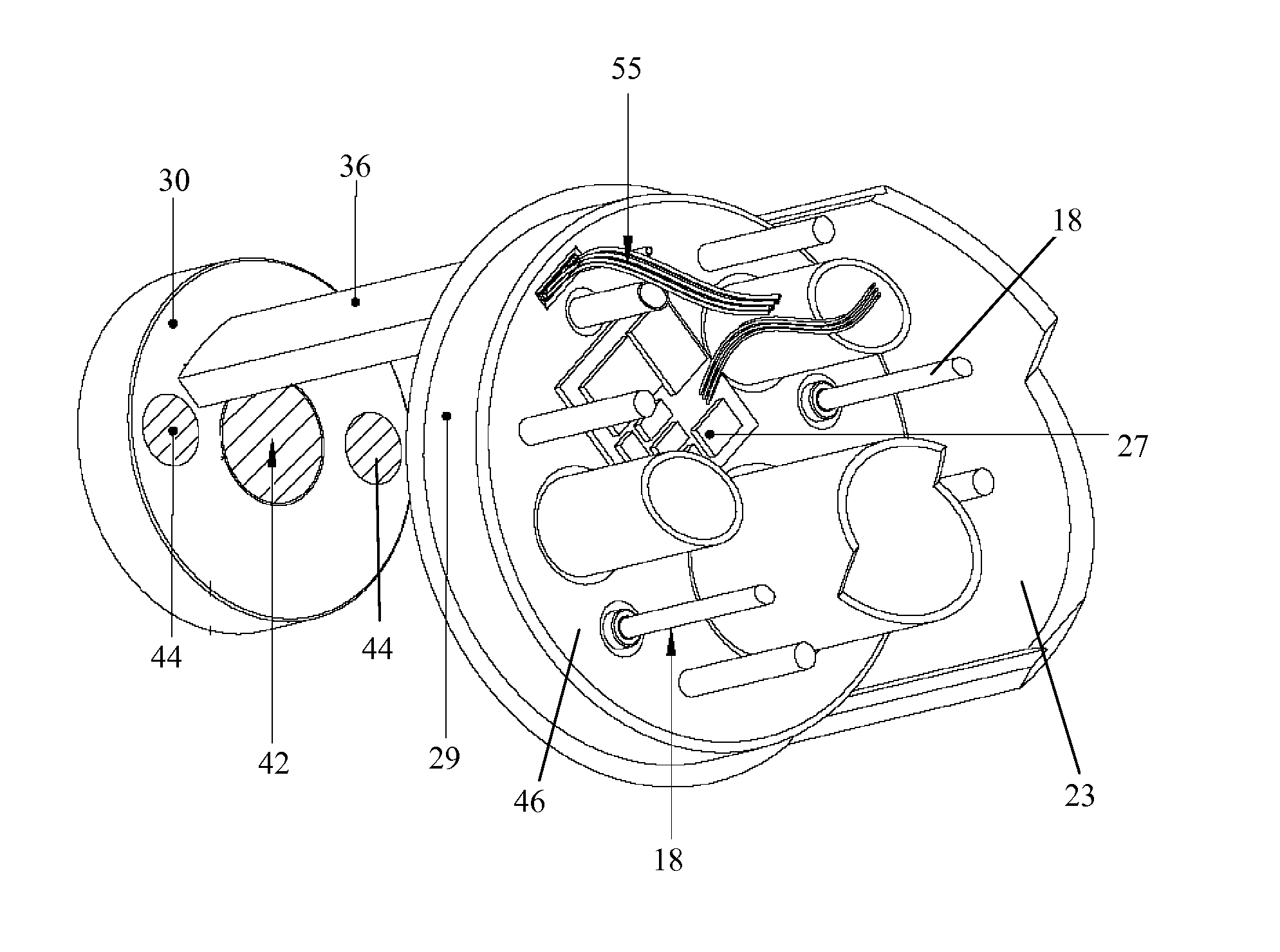 Endoscope assembly with retroscope