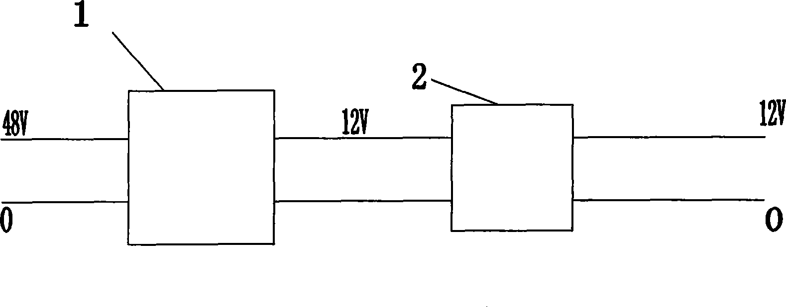 Electric motor voltage converter protecting equipment