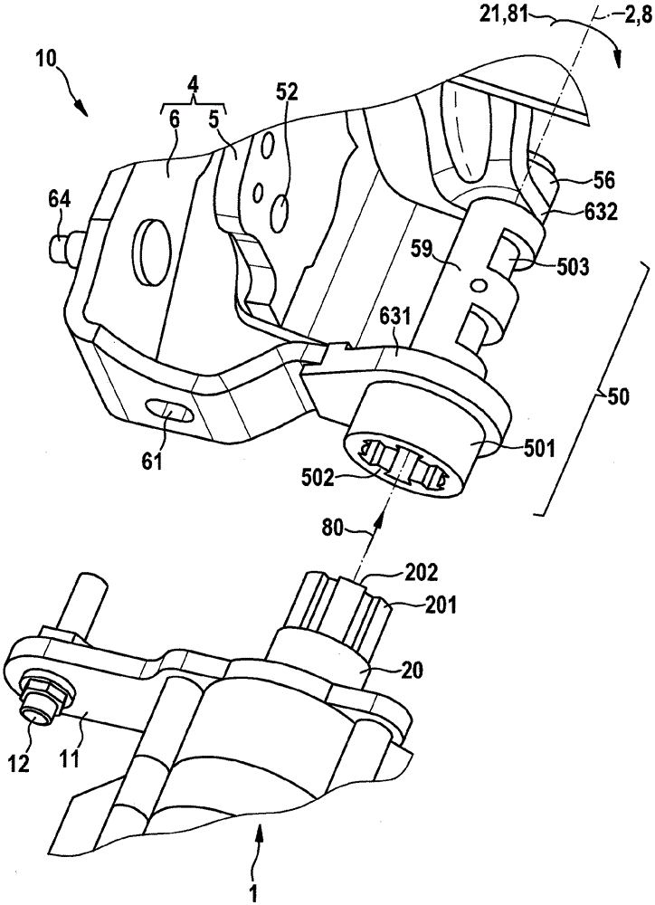 Drive mechanism for adjusting motor vehicle components