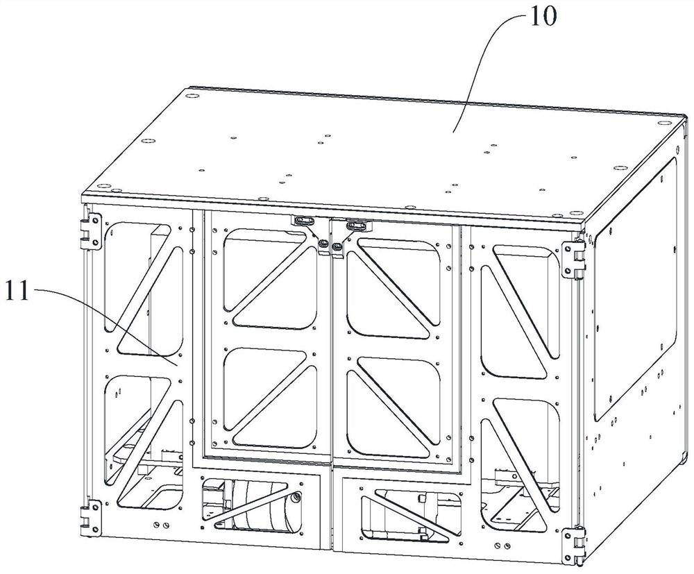 Battery bin and building operation equipment