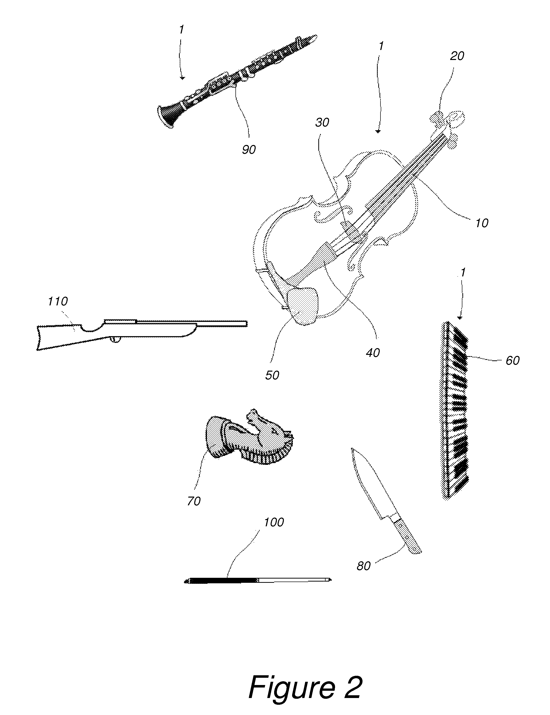 Method of treatment of wooden items