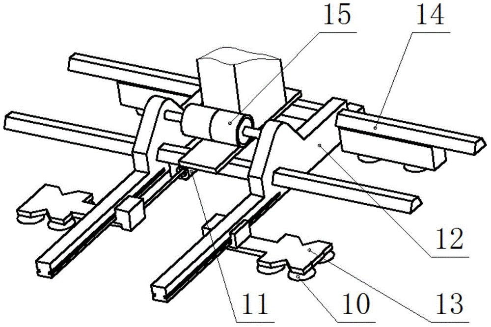 Glass carrying and stacking manipulator