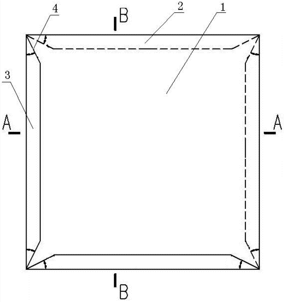 Unit panel for spherical shape building and its application method