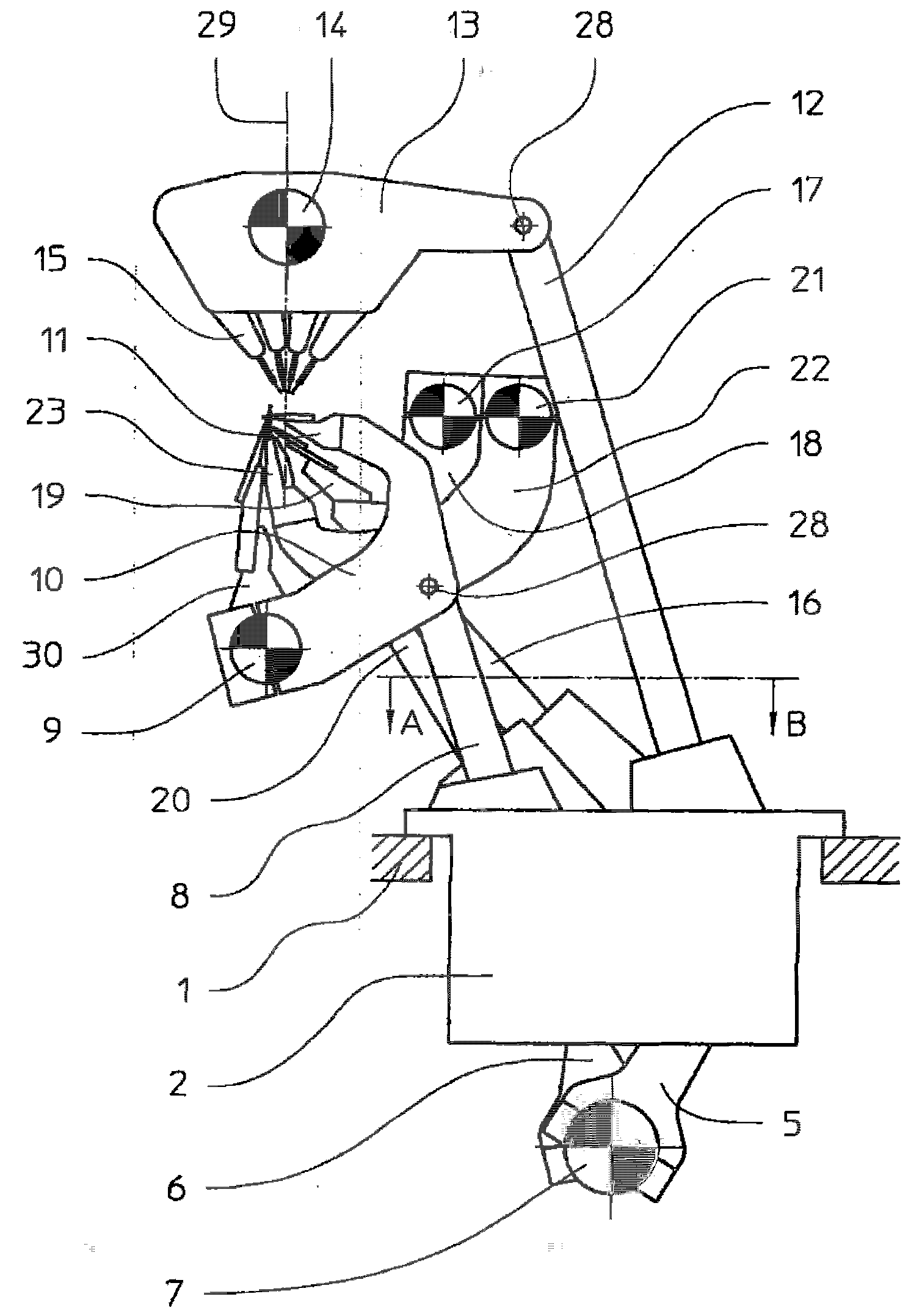 Raschel machine