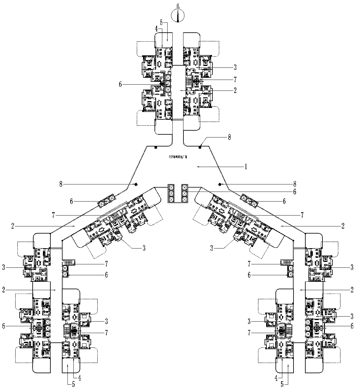 Building complex structure