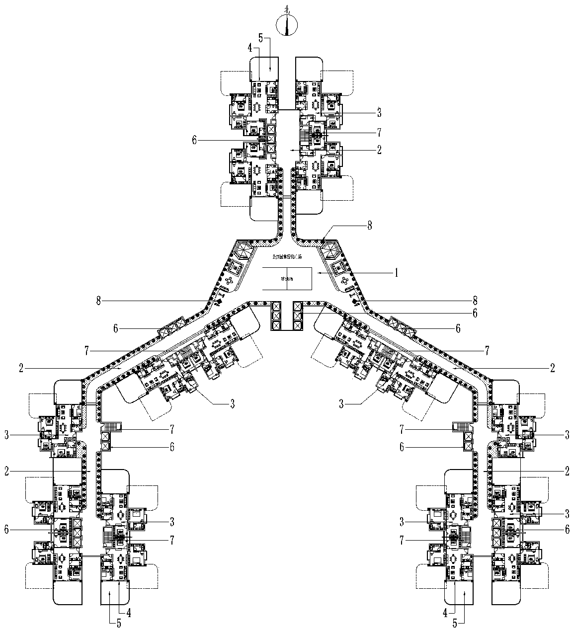 Building complex structure