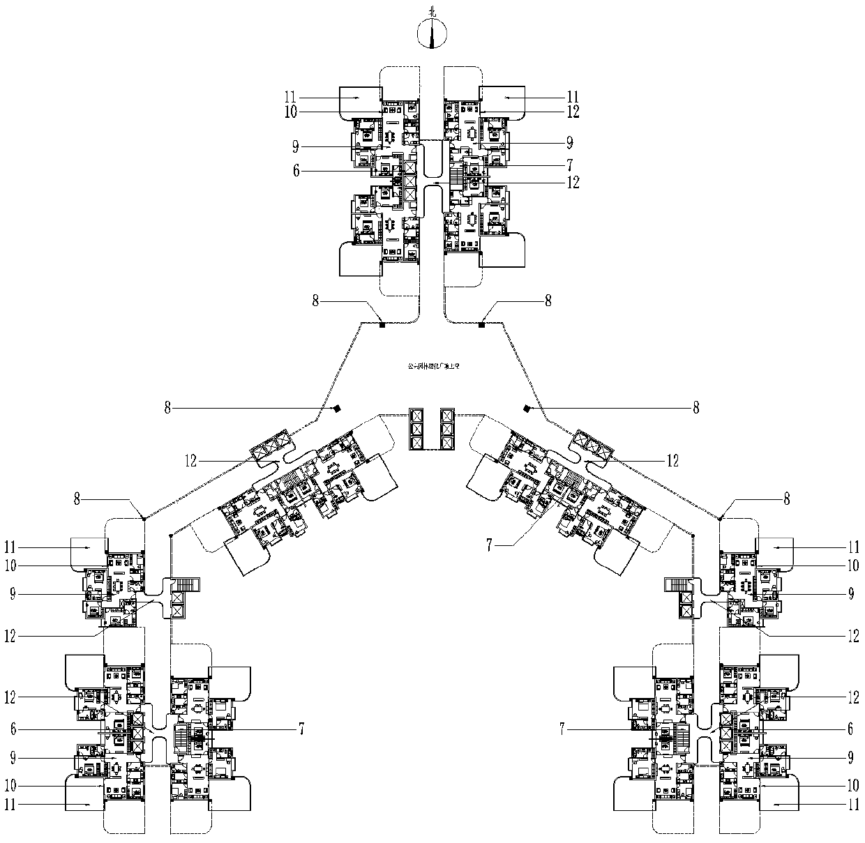 Building complex structure