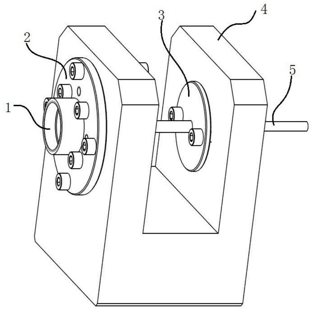 A self-centering coaxial assembly device for gas distribution piston of Stirling refrigerator