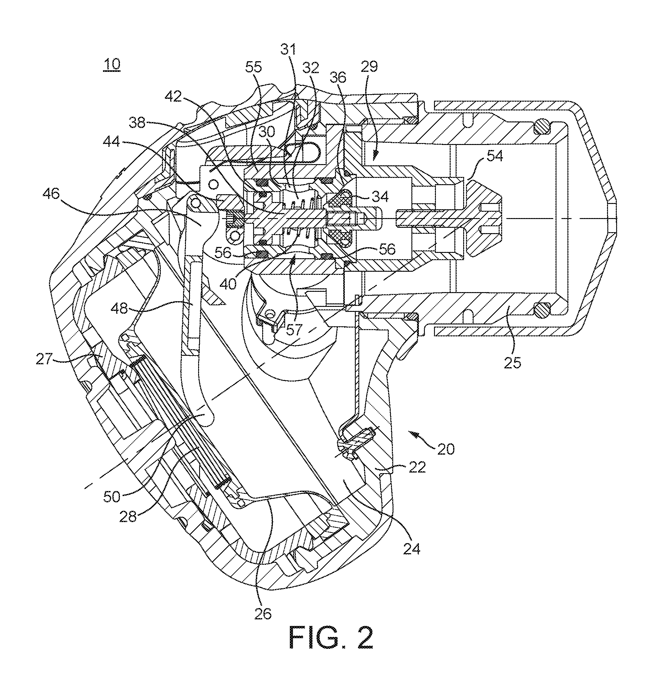 Lung demand valve