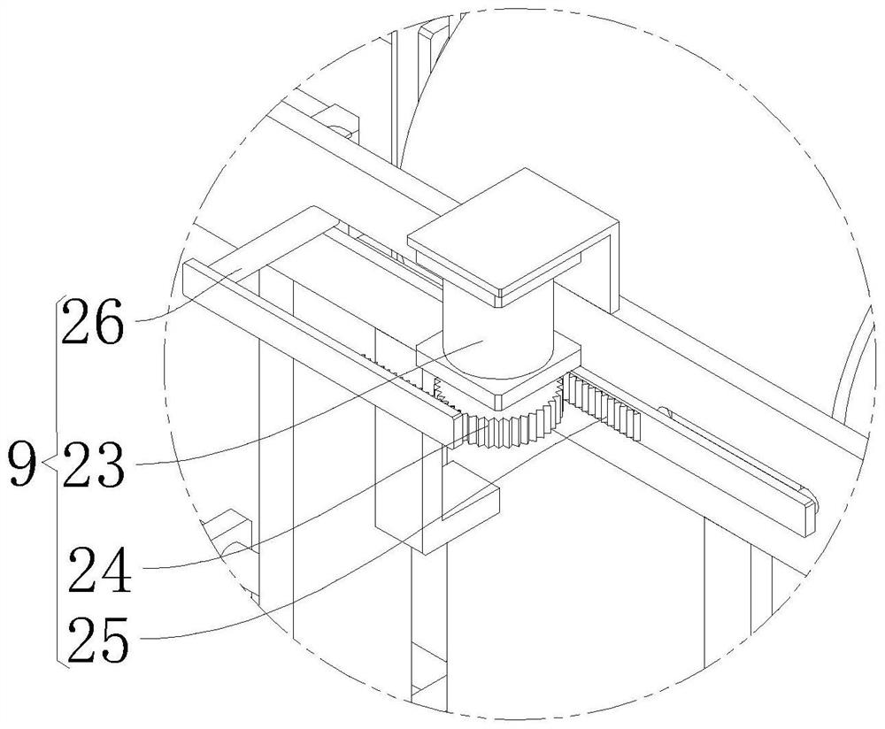 Self-adaptive chamfering and drilling equipment for sliding bearing