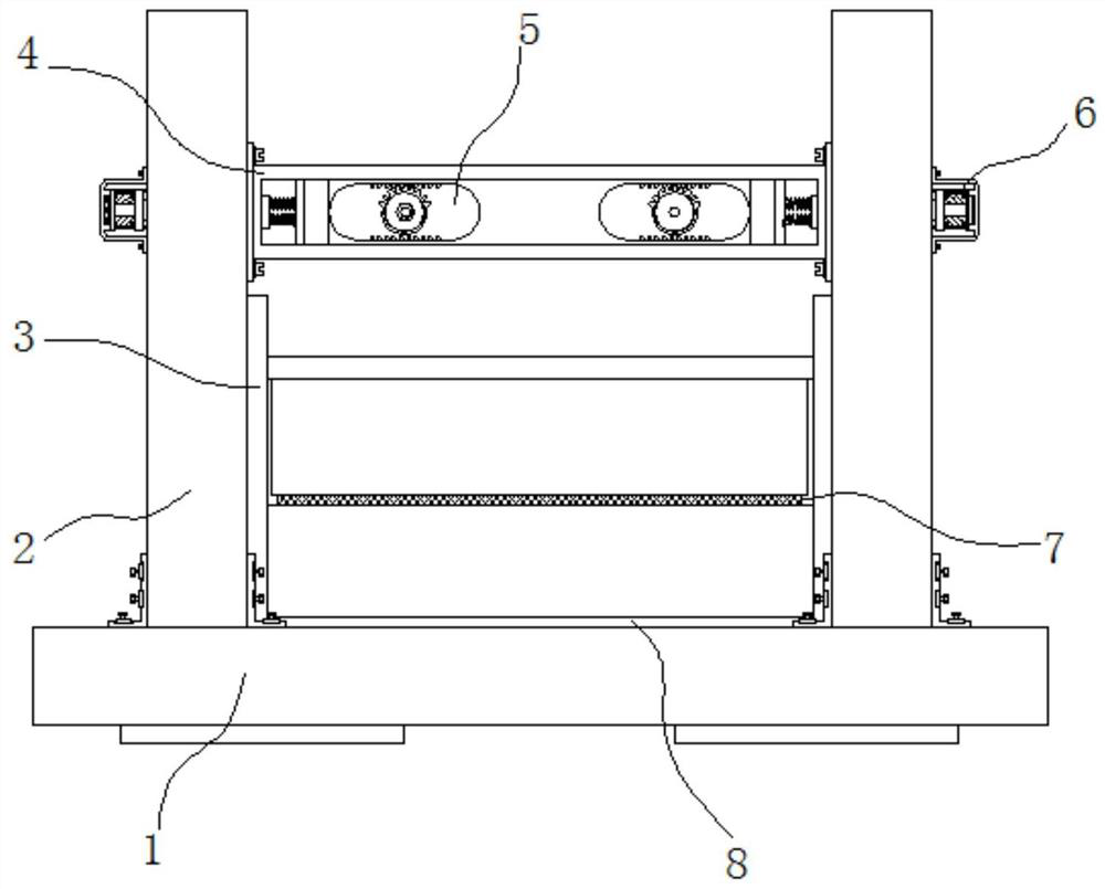 Shakeout device used for water faucet production