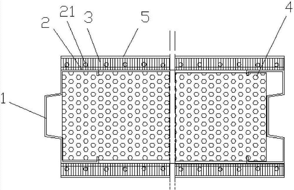 Composite air-drying hardened wallboard and manufacturing method and using method thereof