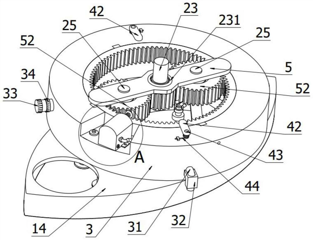 An electric scrubbing device capable of cleaning corners