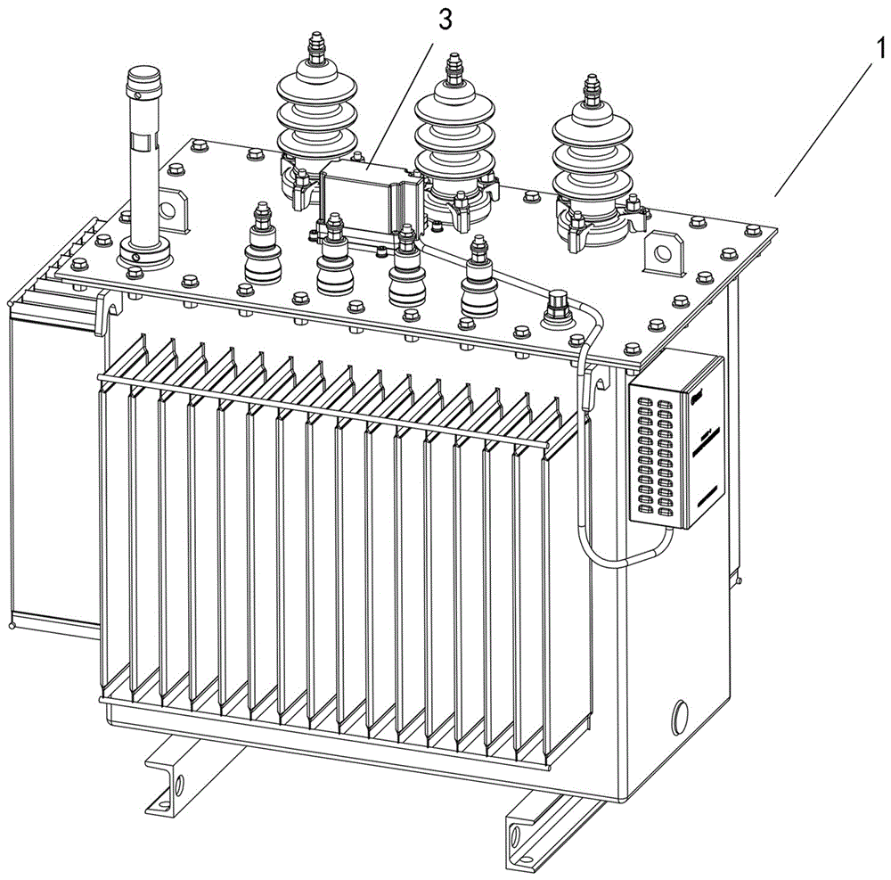 On-load voltage regulation switch special for power distribution transformer