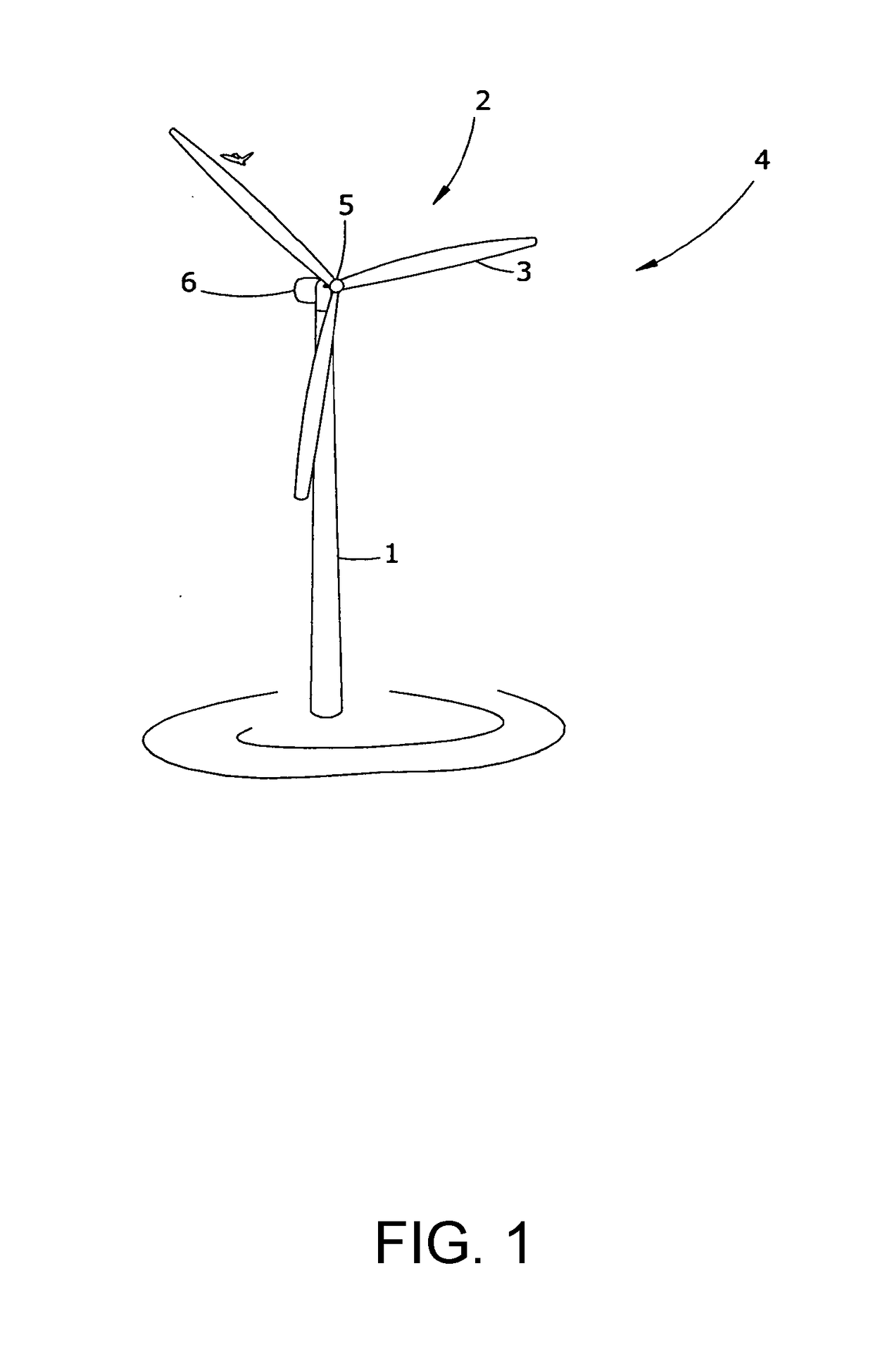Wind turbine for use in high winds