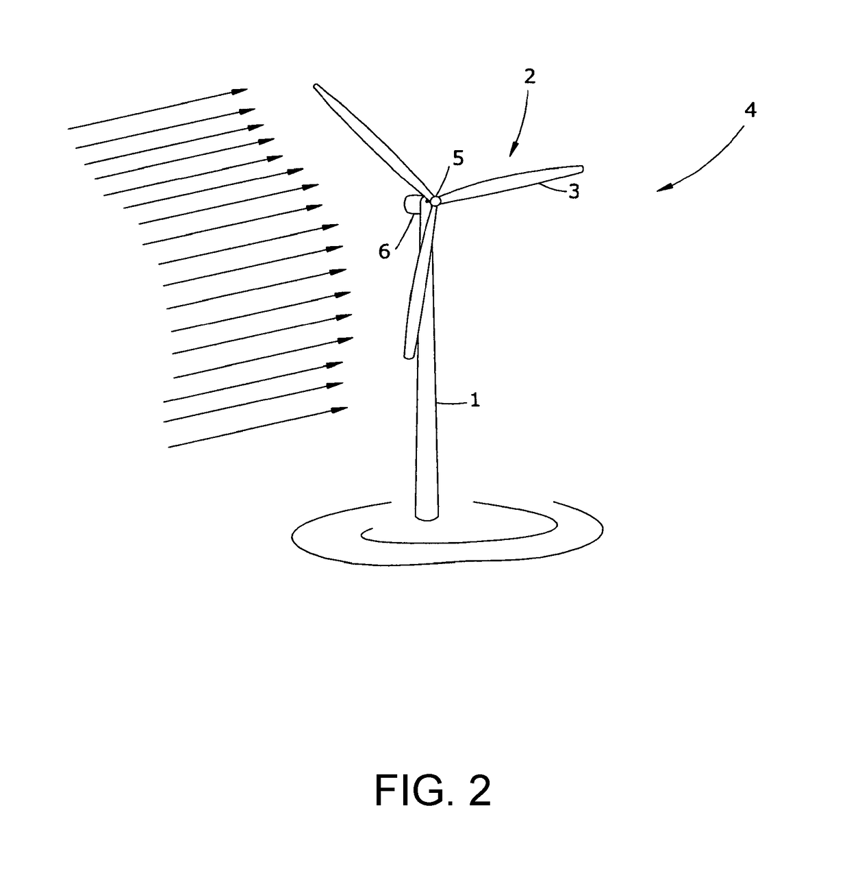 Wind turbine for use in high winds
